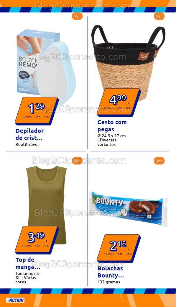 Antevisão Folheto ACTION Promoções de 9 a 15 julho