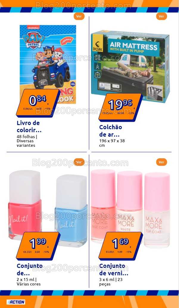 Antevisão Folheto ACTION Promoções de 9 a 15 julho