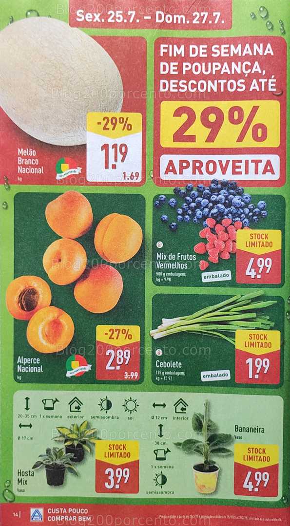 Antevisão Folheto ALDI Promoções de 21 a 27 julho all