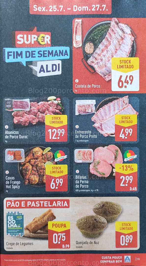 Antevisão Folheto ALDI Promoções de 21 a 27 julho all