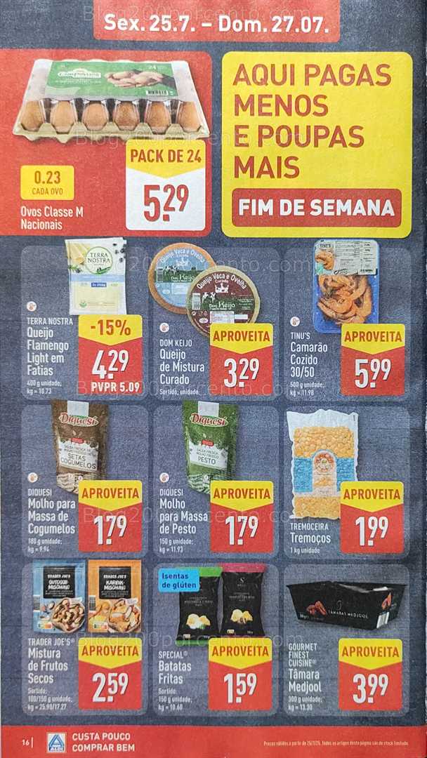 Antevisão Folheto ALDI Promoções de 21 a 27 julho all