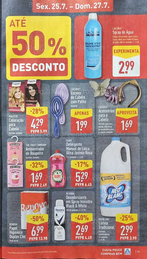 Antevisão Folheto ALDI Promoções de 21 a 27 julho all