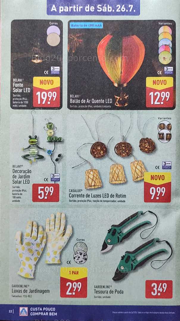 Antevisão Folheto ALDI Promoções de 21 a 27 julho all
