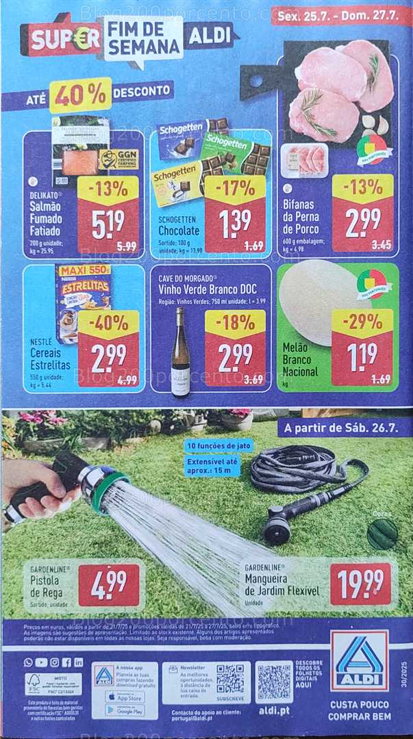 Antevisão Folheto ALDI Promoções de 21 a 27 julho all