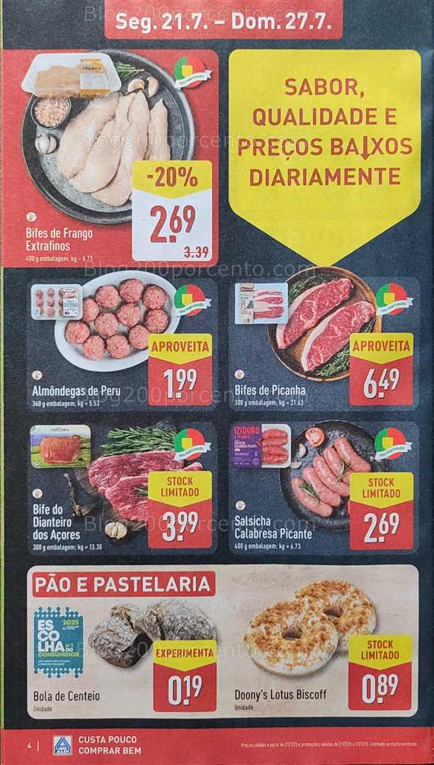 Antevisão Folheto ALDI Promoções de 21 a 27 julho all