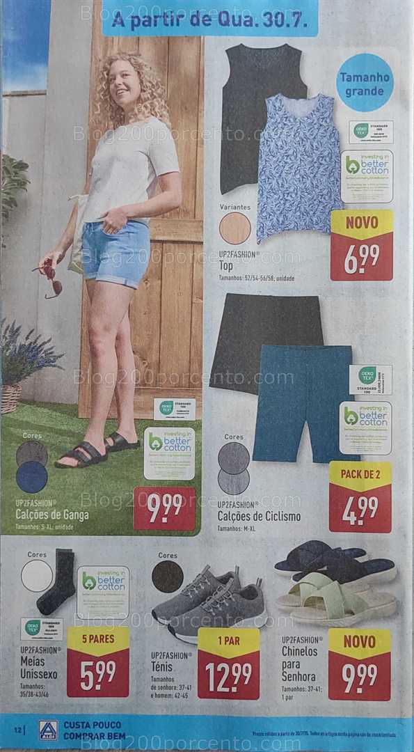 Antevisão Folheto ALDI Bazar Promoções a partir de 30 julho bazar 30
