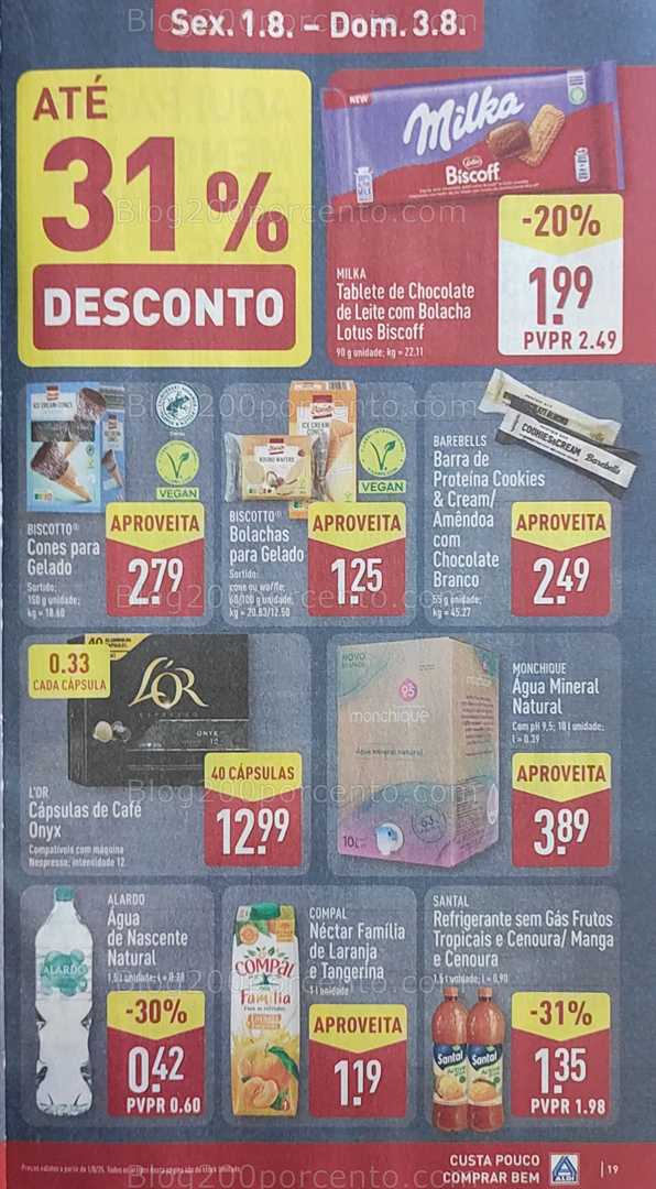 Antevisão Folheto ALDI Promoções de 28 julho a 3 agosto all