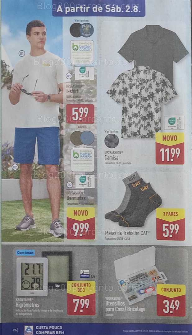 Antevisão Folheto ALDI Promoções de 28 julho a 3 agosto all