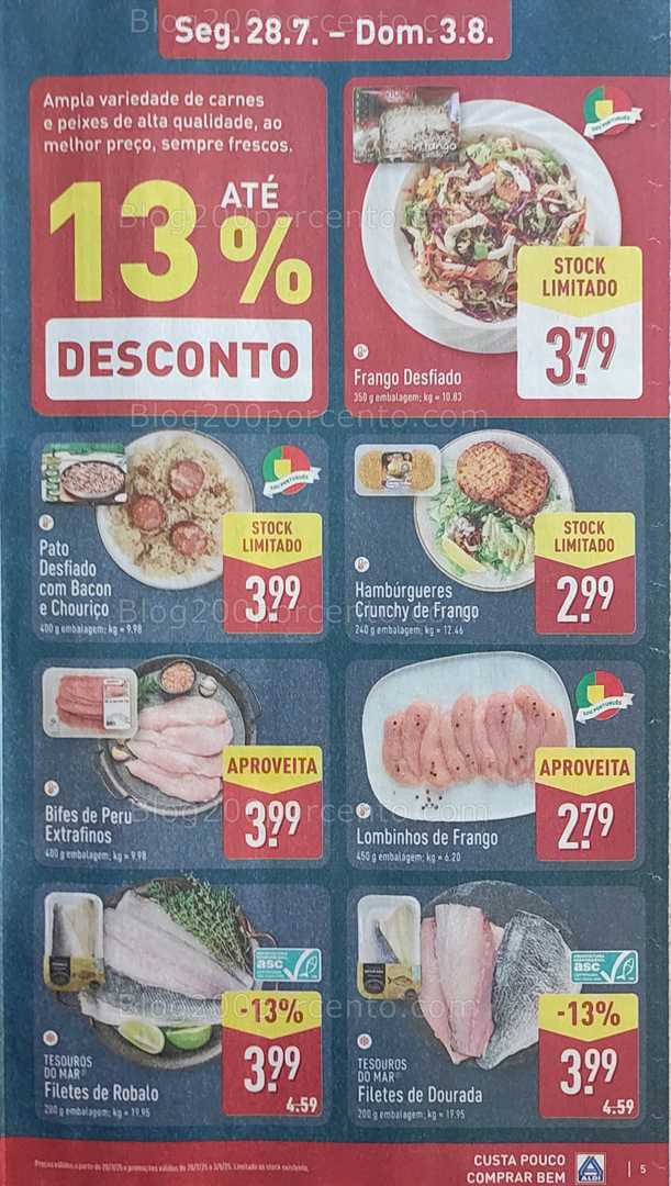 Antevisão Folheto ALDI Promoções de 28 julho a 3 agosto all