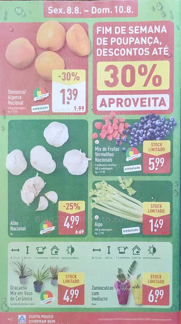 Antevisão Folheto ALDI Promoções de 4 a 10 agosto all