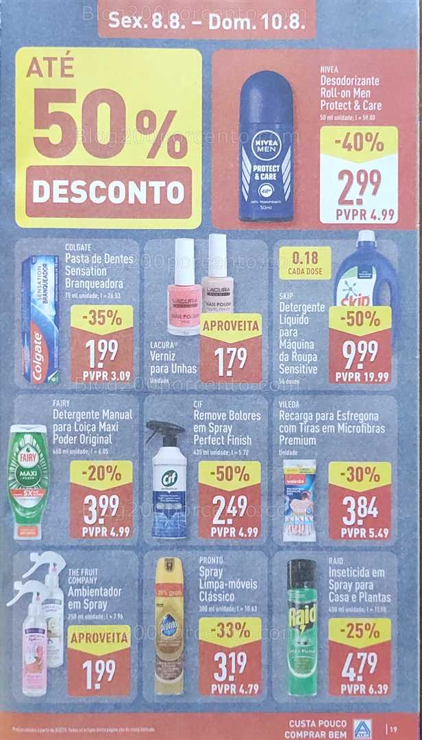 Antevisão Folheto ALDI Promoções de 4 a 10 agosto all