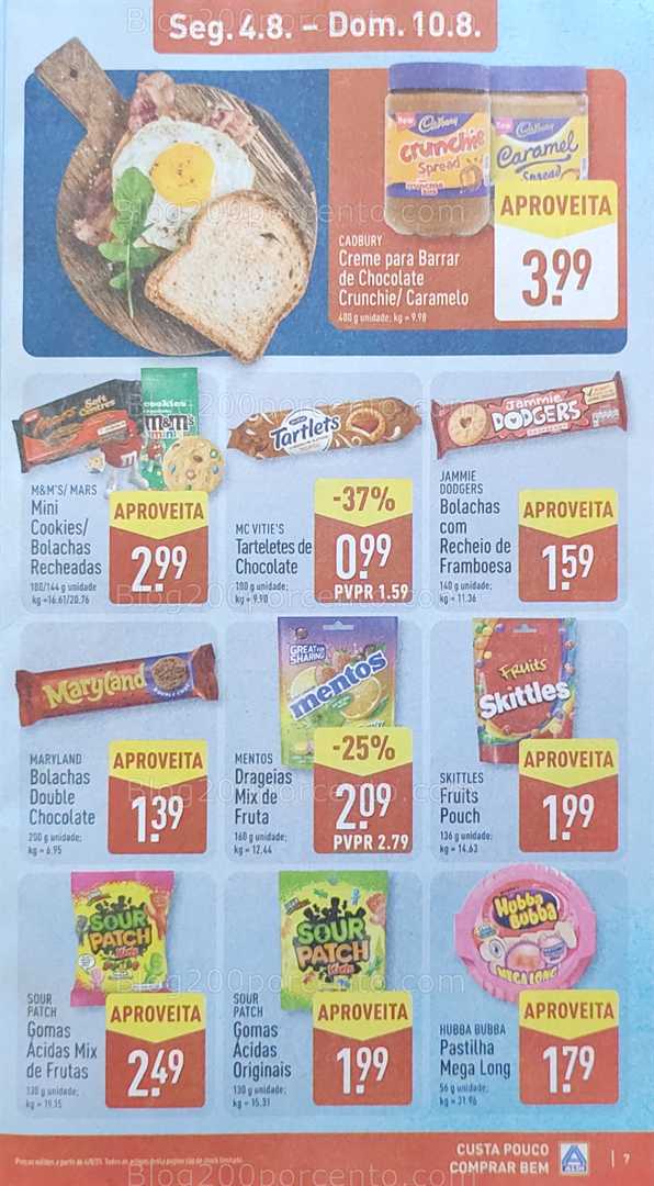 Antevisão Folheto ALDI Promoções de 4 a 10 agosto all