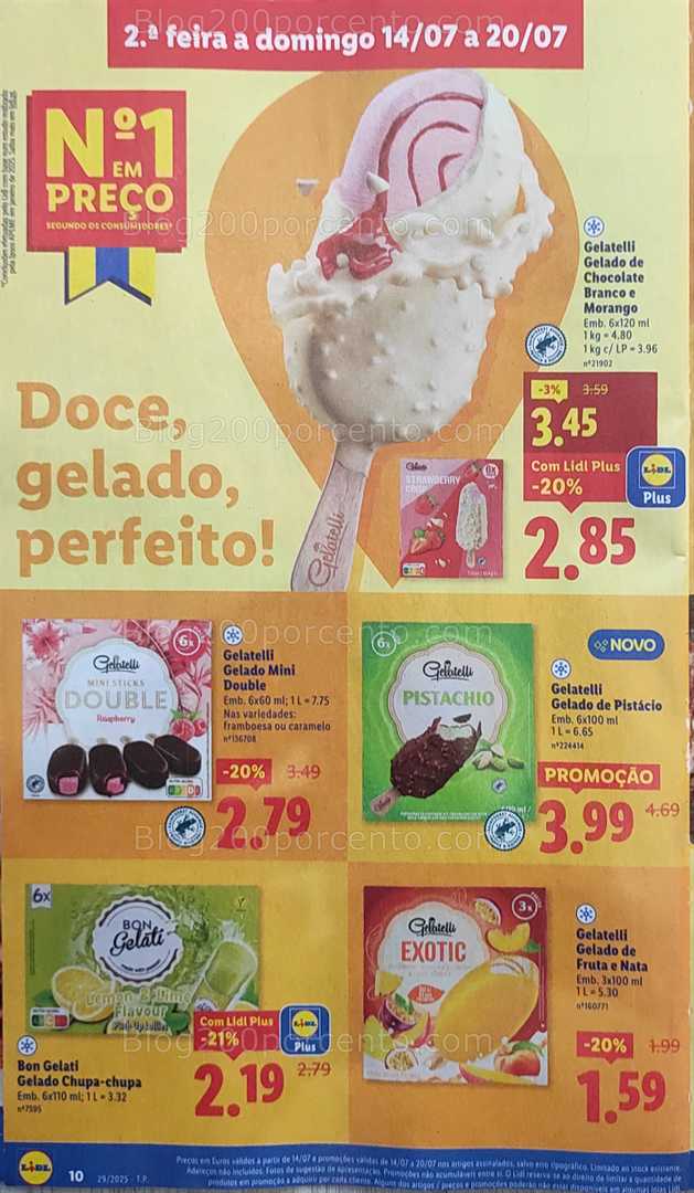 Antevisão Folheto LIDL Promoções 14 a 20 julho all