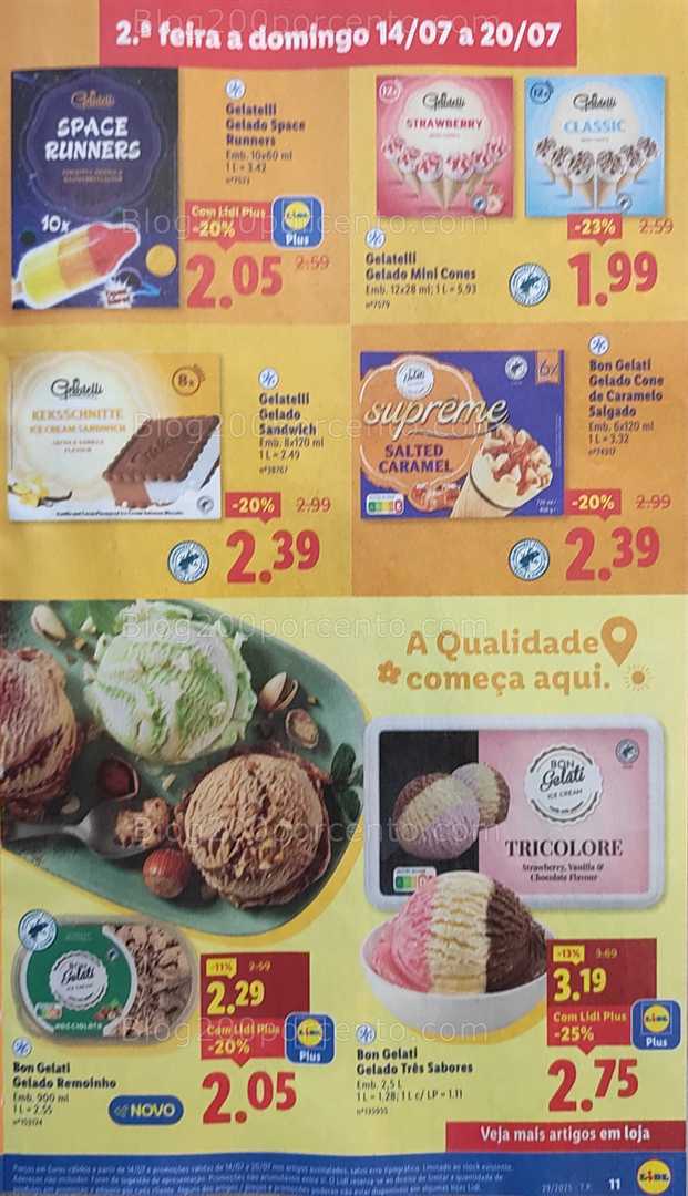 Antevisão Folheto LIDL Promoções 14 a 20 julho all