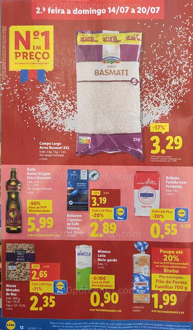 Antevisão Folheto LIDL Promoções 14 a 20 julho all