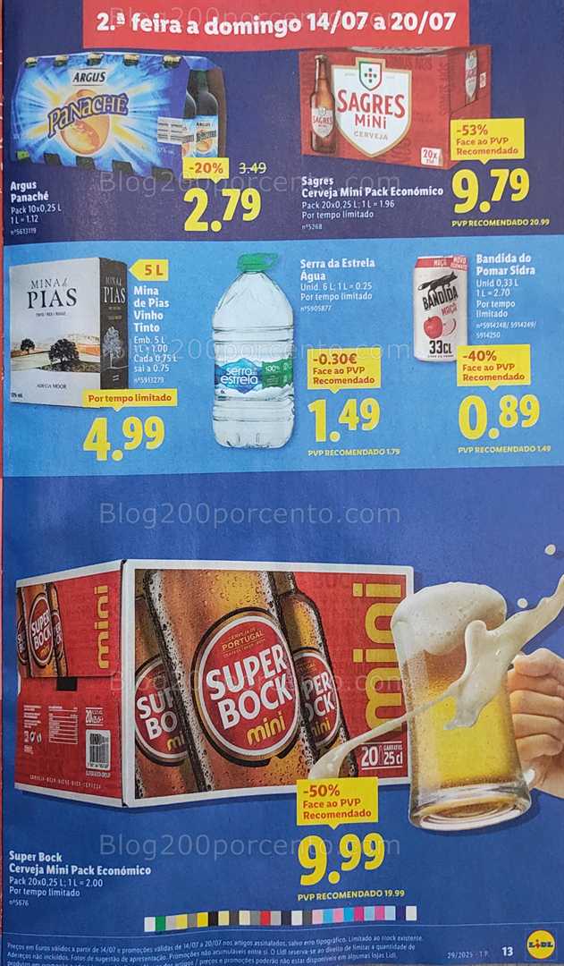 Antevisão Folheto LIDL Promoções 14 a 20 julho all