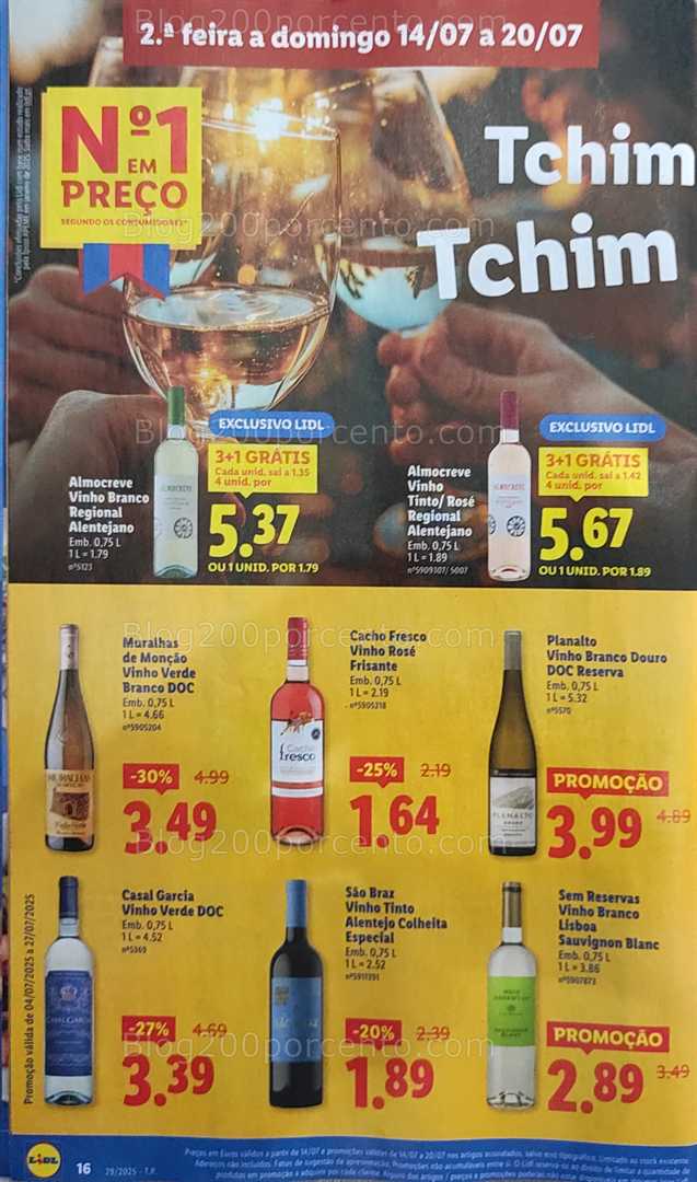 Antevisão Folheto LIDL Promoções 14 a 20 julho all