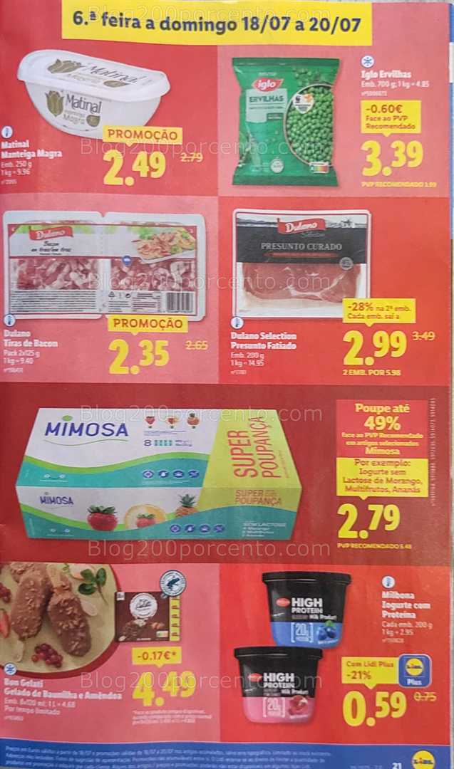 Antevisão Folheto LIDL Promoções 14 a 20 julho all