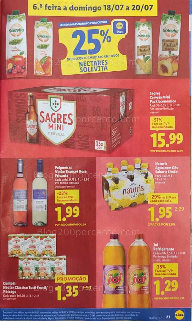 Antevisão Folheto LIDL Promoções 14 a 20 julho all