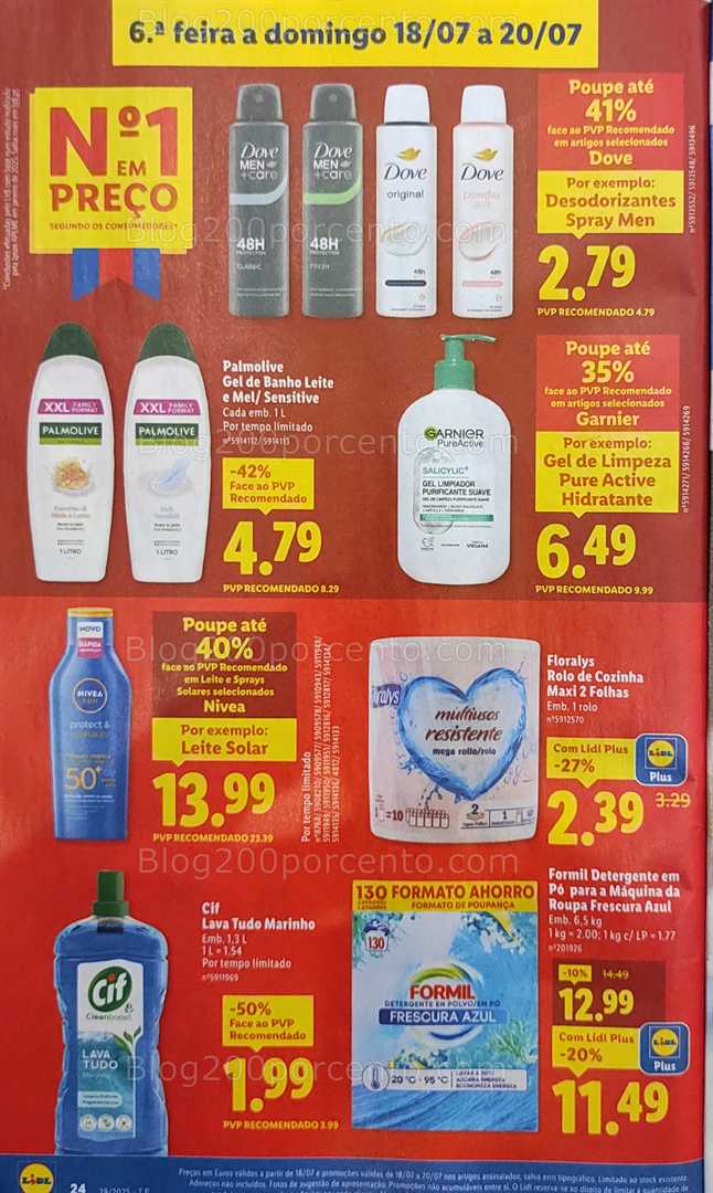 Antevisão Folheto LIDL Promoções 14 a 20 julho all