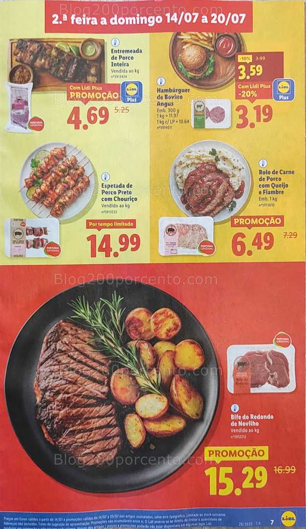 Antevisão Folheto LIDL Promoções 14 a 20 julho all