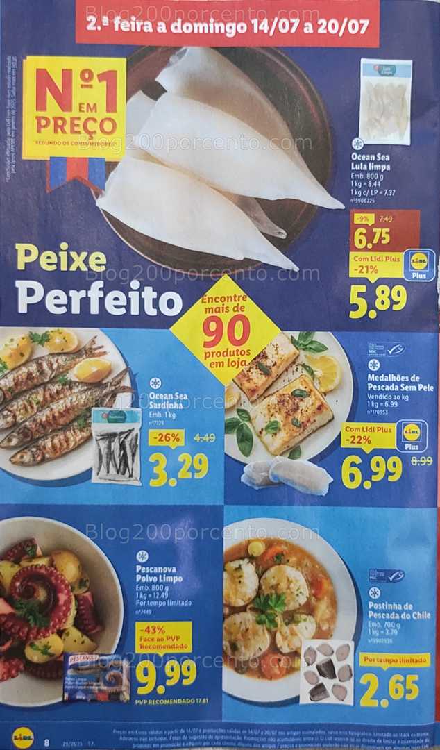 Antevisão Folheto LIDL Promoções 14 a 20 julho all