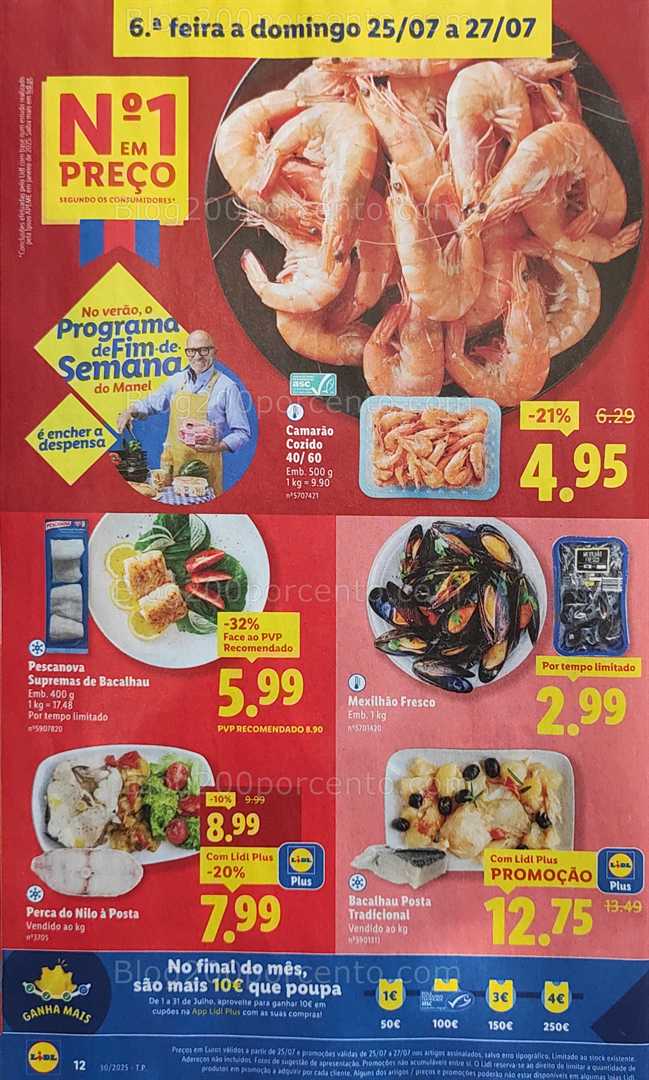 Antevisão Folheto LIDL Promoções de 21 a 27 julho all