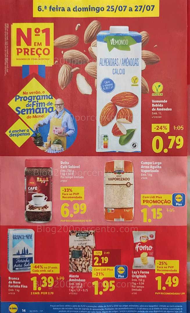 Antevisão Folheto LIDL Promoções de 21 a 27 julho all