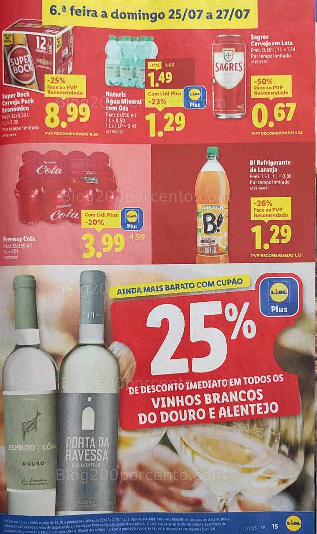 Antevisão Folheto LIDL Promoções de 21 a 27 julho all