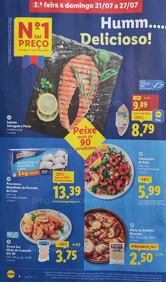 Antevisão Folheto LIDL Promoções de 21 a 27 julho all