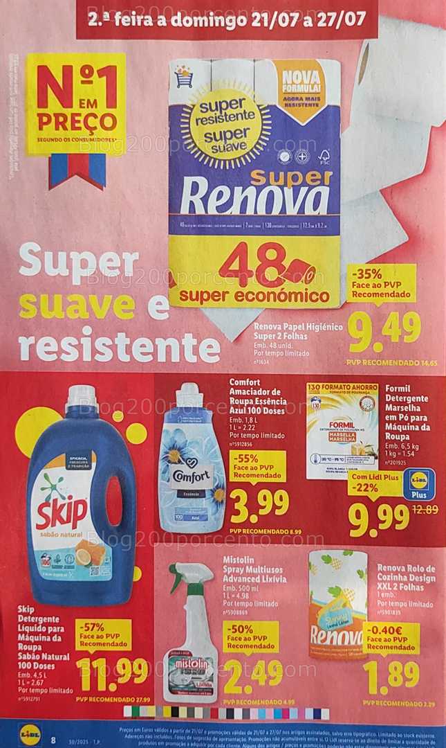 Antevisão Folheto LIDL Promoções de 21 a 27 julho all