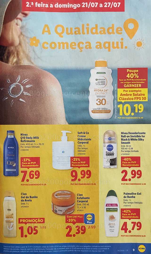 Antevisão Folheto LIDL Promoções de 21 a 27 julho all