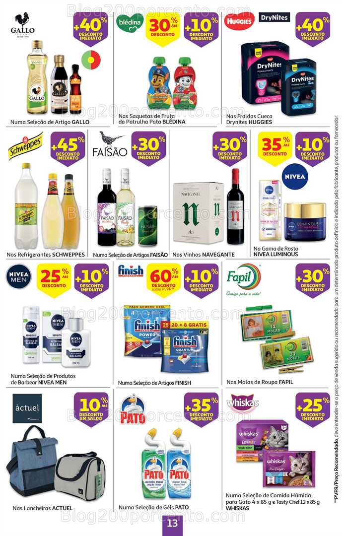 Antevisão Folheto AUCHAN Promoções de 8 a 22 julho all