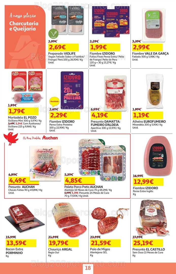 Antevisão Folheto AUCHAN Promoções de 8 a 22 julho all