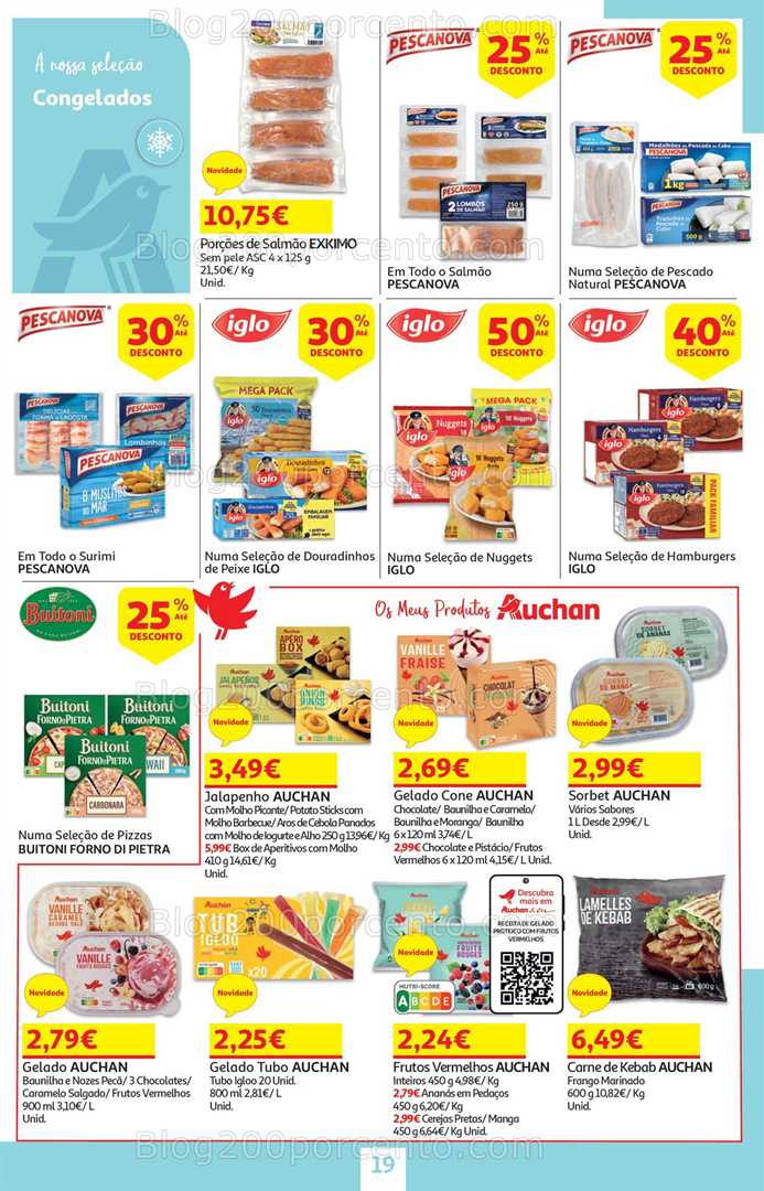 Antevisão Folheto AUCHAN Promoções de 8 a 22 julho all