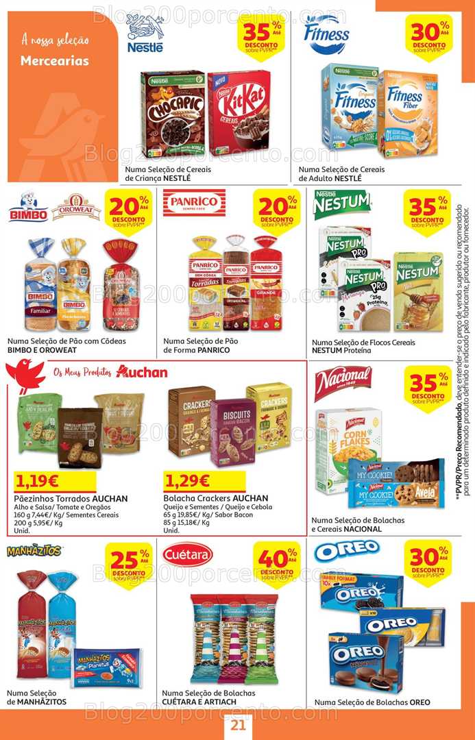 Antevisão Folheto AUCHAN Promoções de 8 a 22 julho all