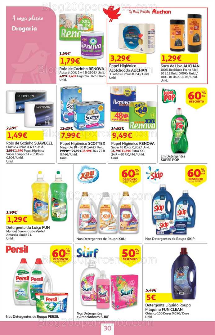 Antevisão Folheto AUCHAN Promoções de 8 a 22 julho all