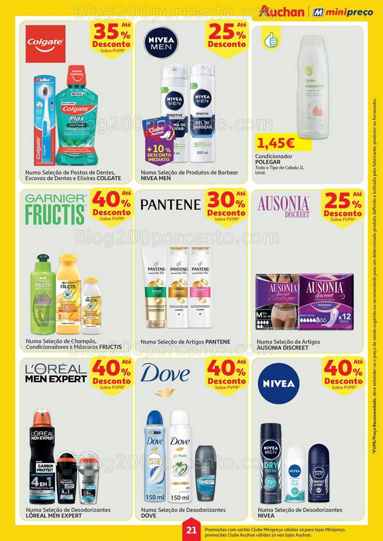 Antevisão Folheto MINIPREÇO - AUCHAN Promoções de 10 a 16 julho all