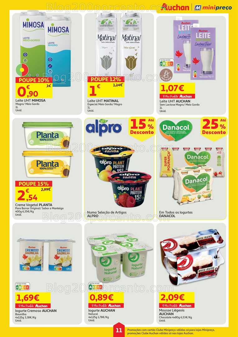 Antevisão Folheto MINIPREÇO - AUCHAN Promoções de 17 a 23 julho all