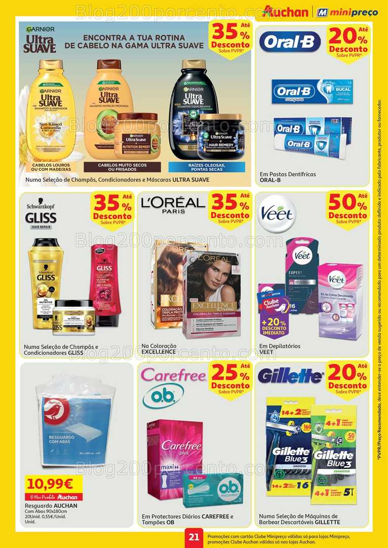 Antevisão Folheto MINIPREÇO - AUCHAN Promoções de 17 a 23 julho all