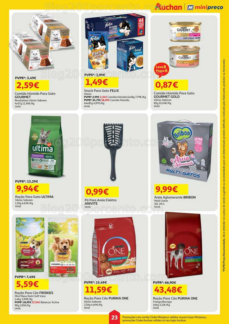 Antevisão Folheto MINIPREÇO - AUCHAN Promoções de 17 a 23 julho all