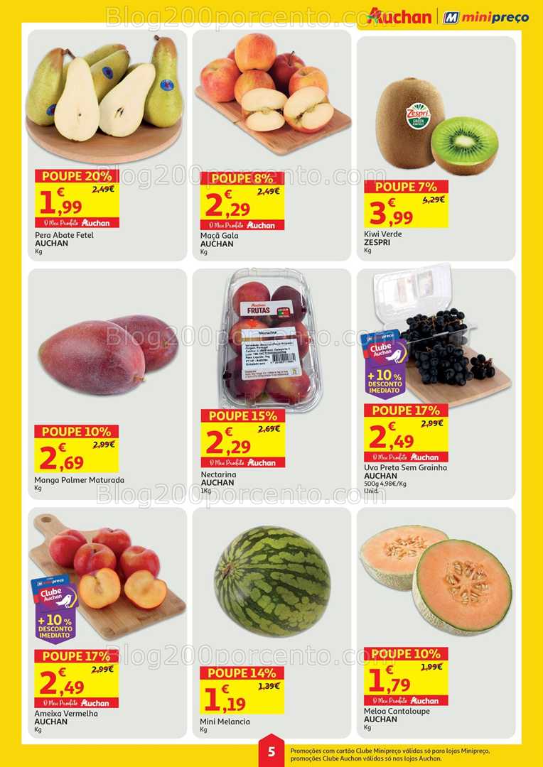 Antevisão Folheto MINIPREÇO - AUCHAN Promoções de 17 a 23 julho all