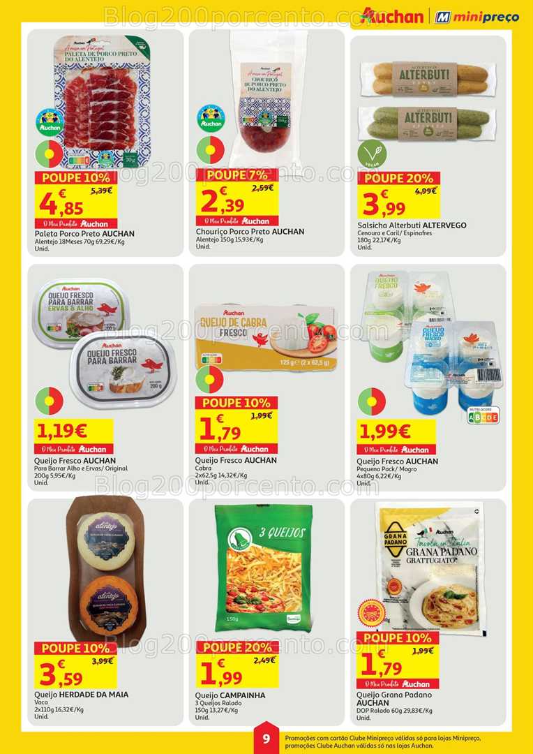 Antevisão Folheto MINIPREÇO - AUCHAN Promoções de 17 a 23 julho all