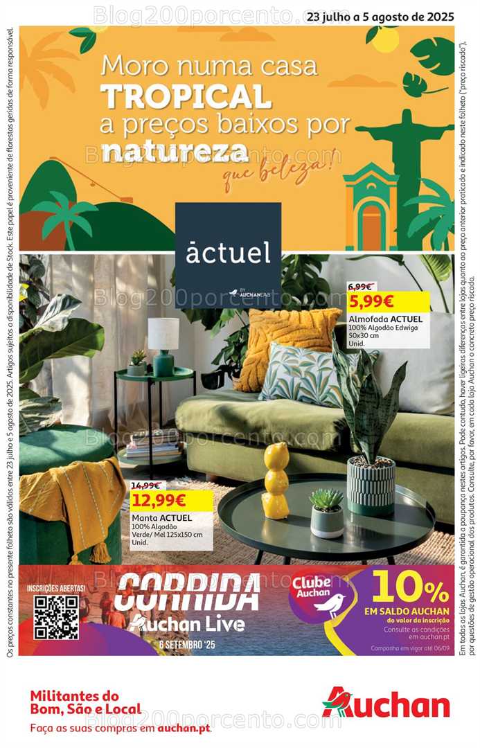Antevisão Folheto AUCHAN Promoções de 23 julho a 5 agosto all