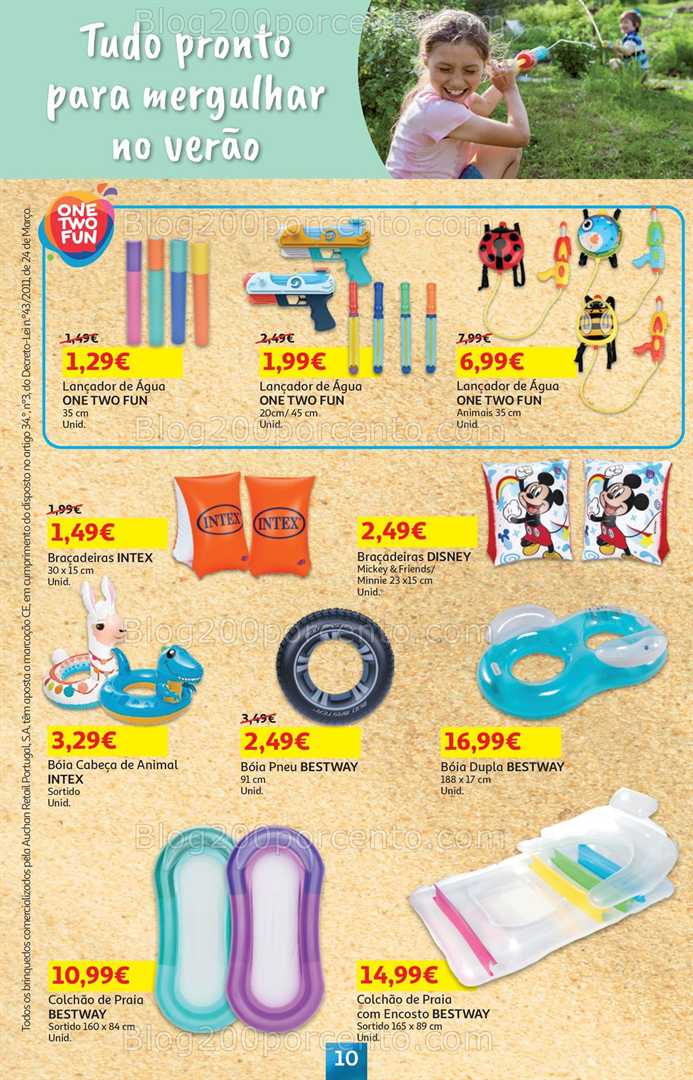 Antevisão Folheto AUCHAN Promoções de 23 julho a 5 agosto all