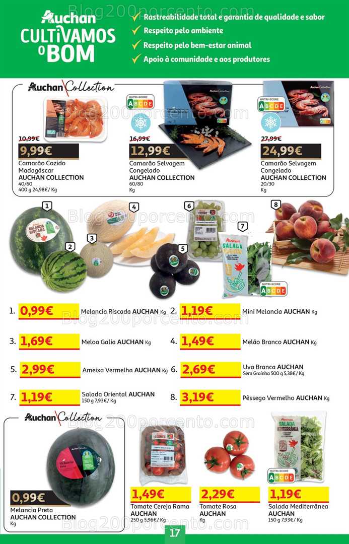 Antevisão Folheto AUCHAN Promoções de 23 julho a 5 agosto all