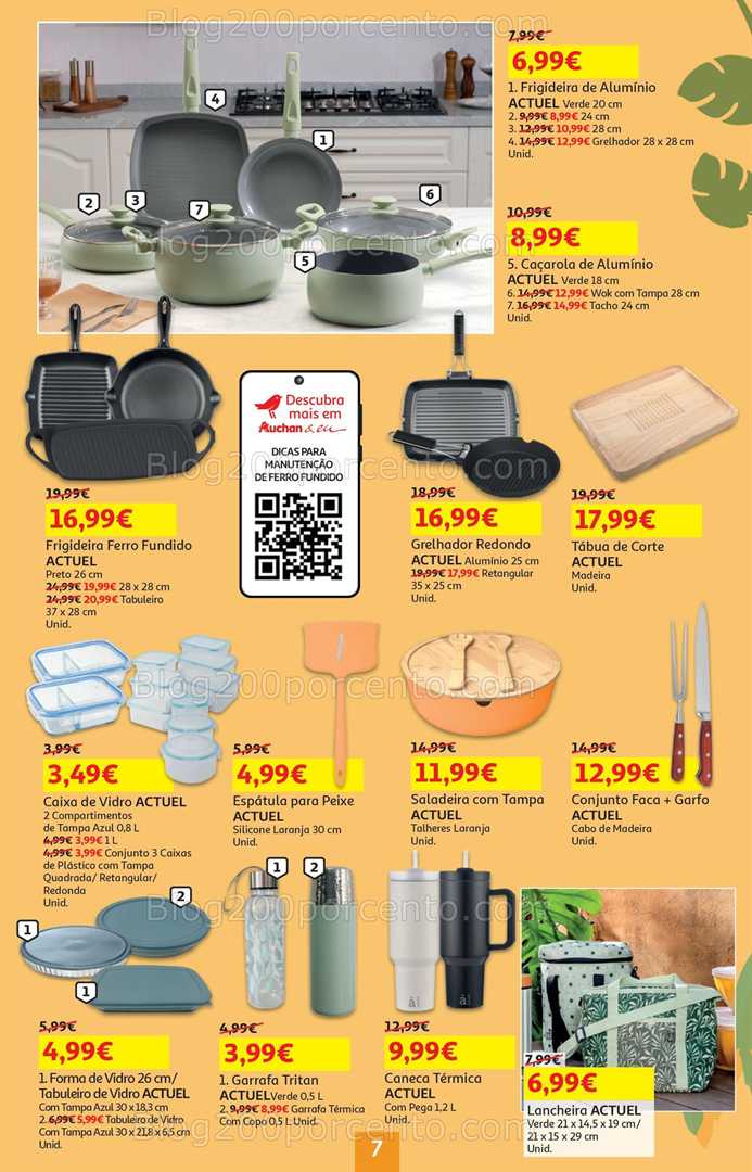 Antevisão Folheto AUCHAN Promoções de 23 julho a 5 agosto all