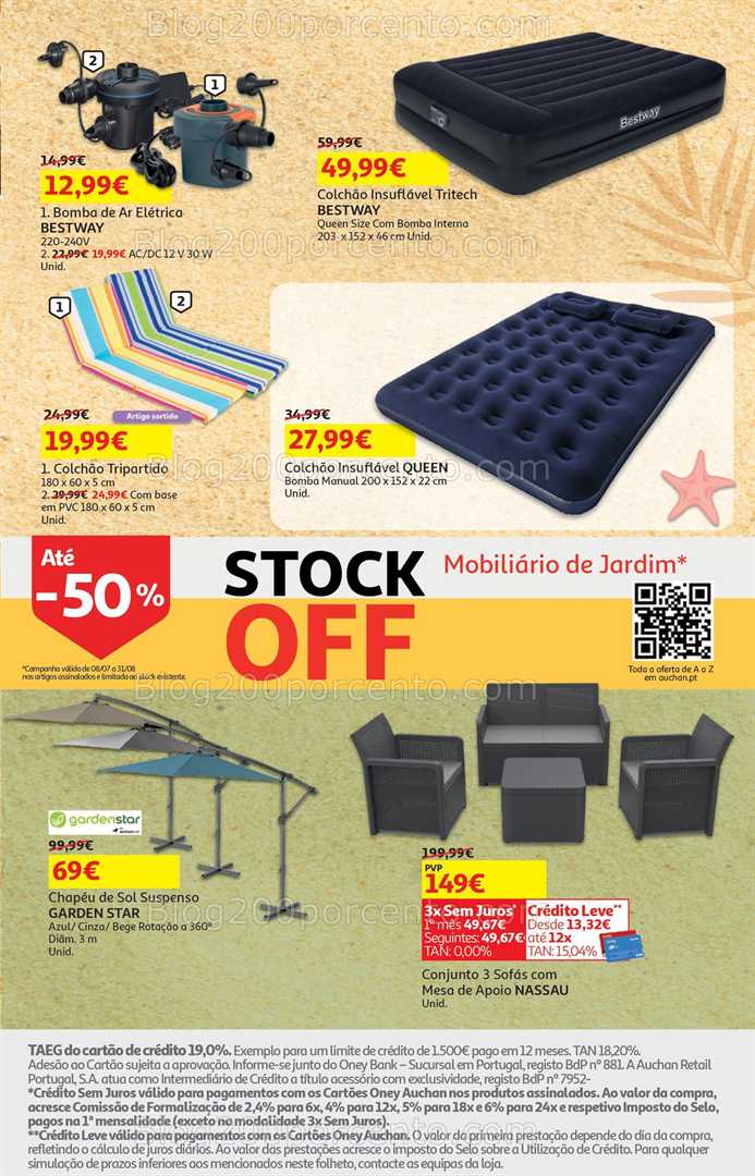 Antevisão Folheto AUCHAN Promoções de 23 julho a 5 agosto all