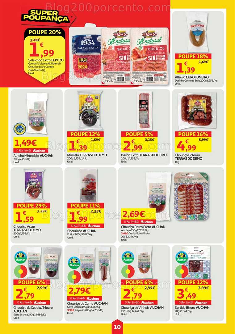 Antevisão Folheto AUCHAN - MINIPREÇO Promoções 24 a 30 julho all