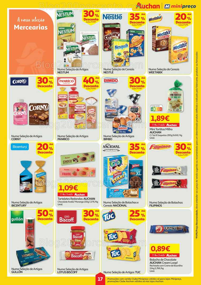 Antevisão Folheto AUCHAN - MINIPREÇO Promoções 24 a 30 julho all